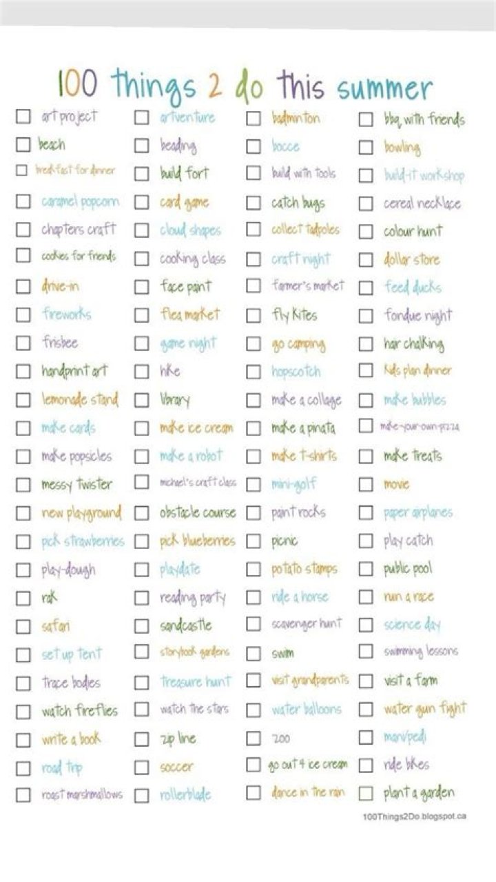 100 Things 2 Do For Me THE COLOR RUN&trade; The Global 5k Phenomenon