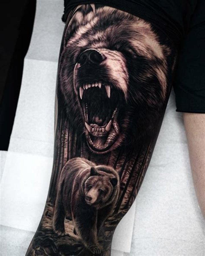 34 Bear Tattoo Ideas for Men & Women in 2023