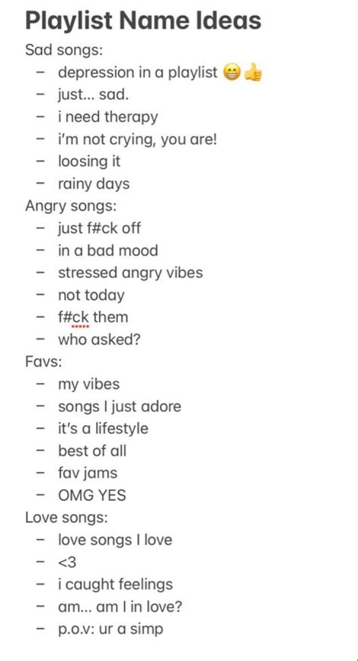 400 Sad Playlist Names Ideas and Suggestions