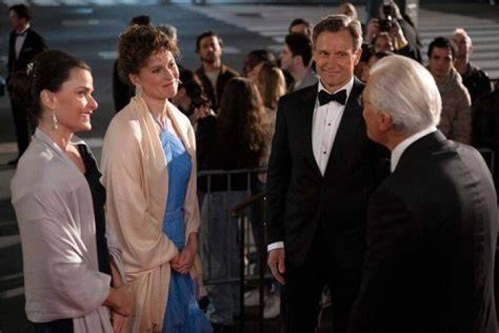 Actor Tony Goldwyn and Tess Frances Goldwyn attend the 4th Biennial