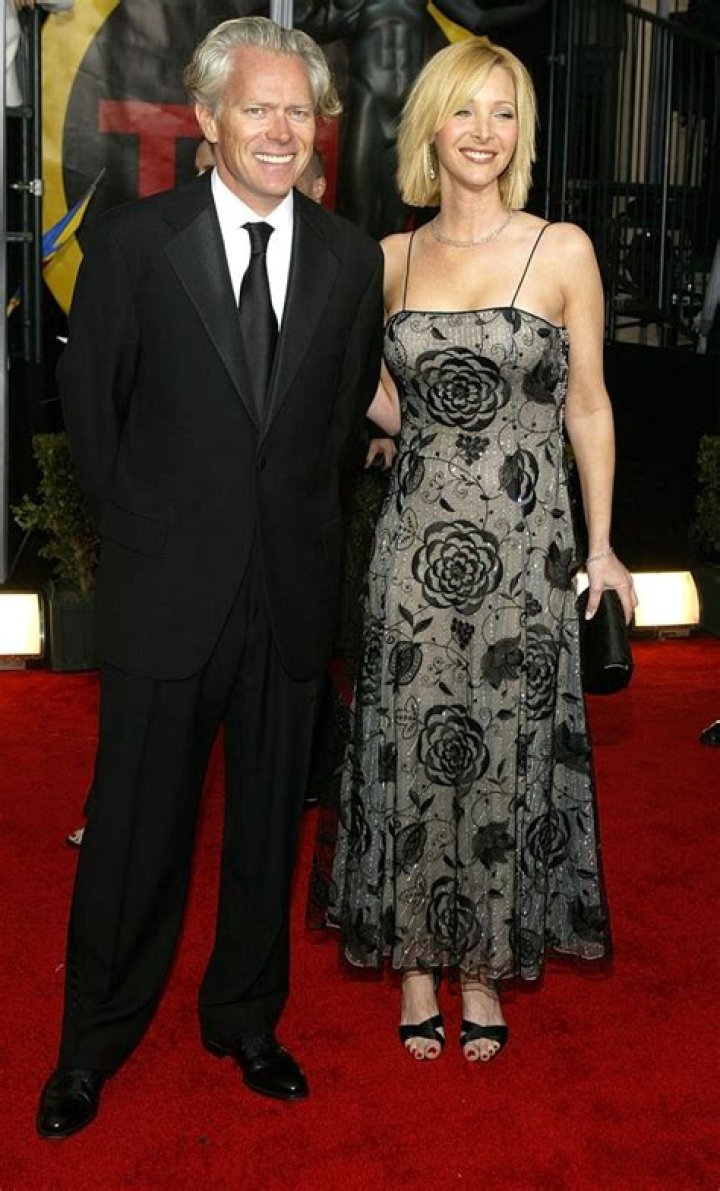 Actress Lisa Kudrow & Husband At The Los Angeles Premiere Of Harry