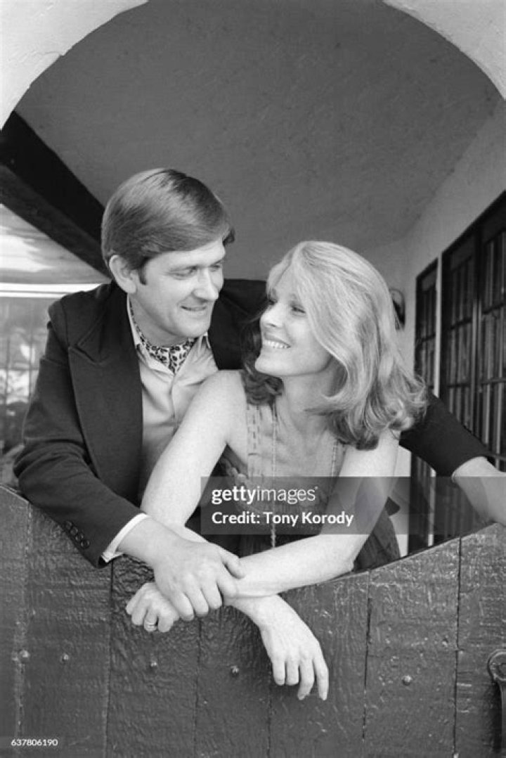 Actress Mariette Hartley with Husband Patrick Boyriven Nachrichtenfoto