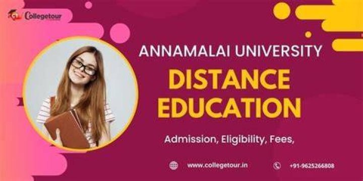 Annamalai University Distance Education Admission