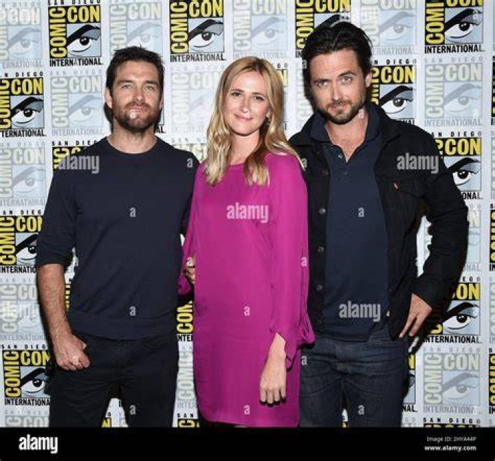 Antony Starr & Justin Chatwin from CBS attending ComicCon 2016 in San