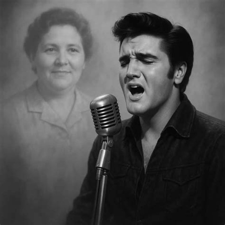 August 14, 1958 Elvis Presley’s mother Gladys Presley died of a heart