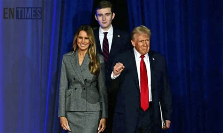 Barron Trump’s Growth Spurt Shocks Supporters Who Notice He's Taller