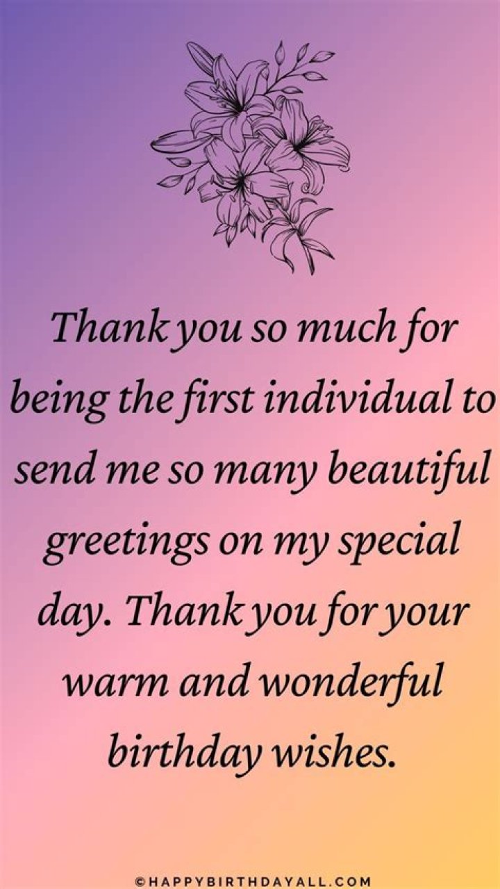 Best Birthday Wishes Reply For Family And Friends Thank you quotes