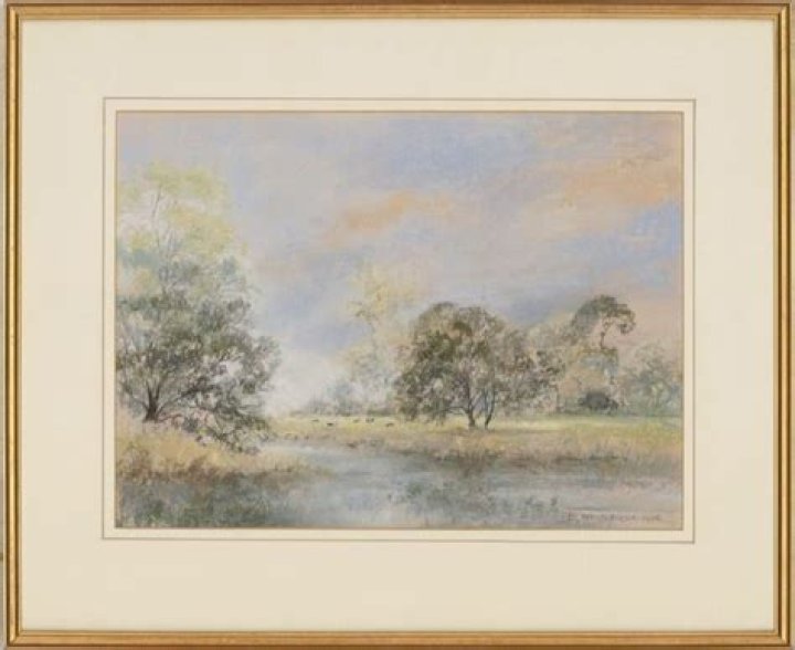 Betty Whitefield Signed & Framed 1986 Pastel Barnebys