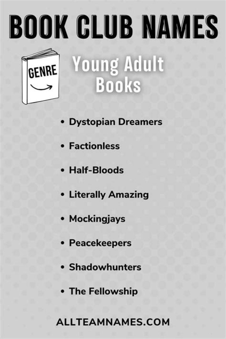 Book Club Names [2021] Group Names For Book Reading Lovers