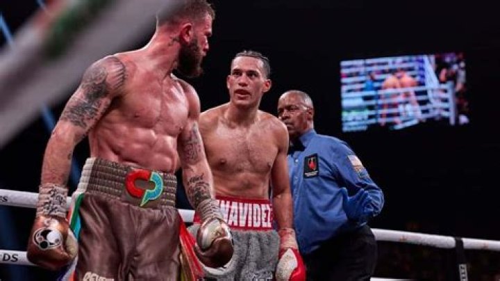 Boxing David Benavidez thanks Caleb Plant for getting out 'the animal