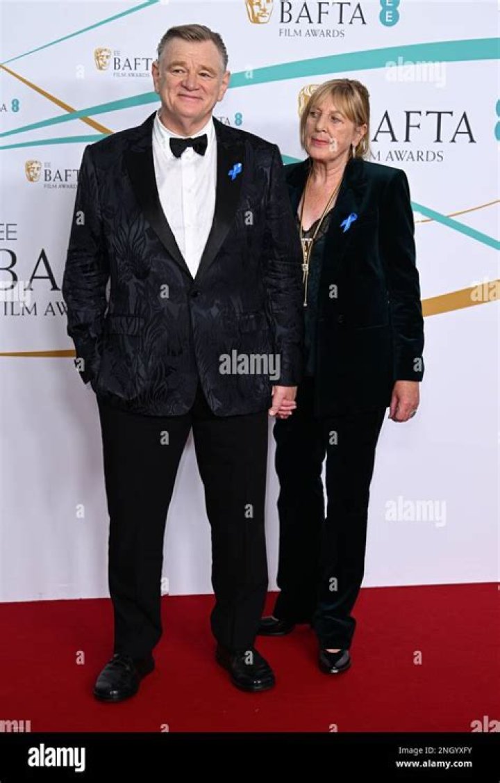 Brendan Gleeson and Mary Gleeson at the 67th Golden Globe Awards