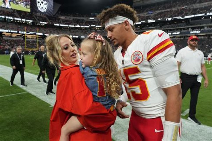 Brittany Mahomes and Daughter Sterling Go on Field to Celebrate Patrick