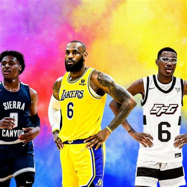 Bronny! Bryce James might be the LeBron James regen!" Bryce