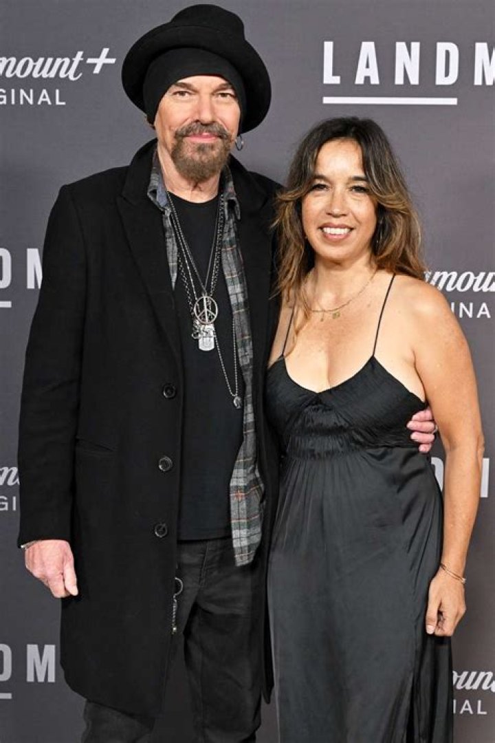CONNIE ANGLAND and Billy Bob Thornton at The Gray Man Premiere in Los