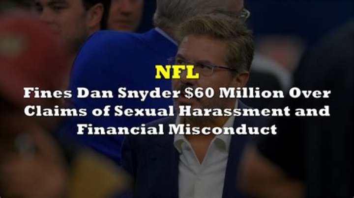 Dan Snyder Has a Massive 2.6 Billion Net Worth Despite His Disastrous