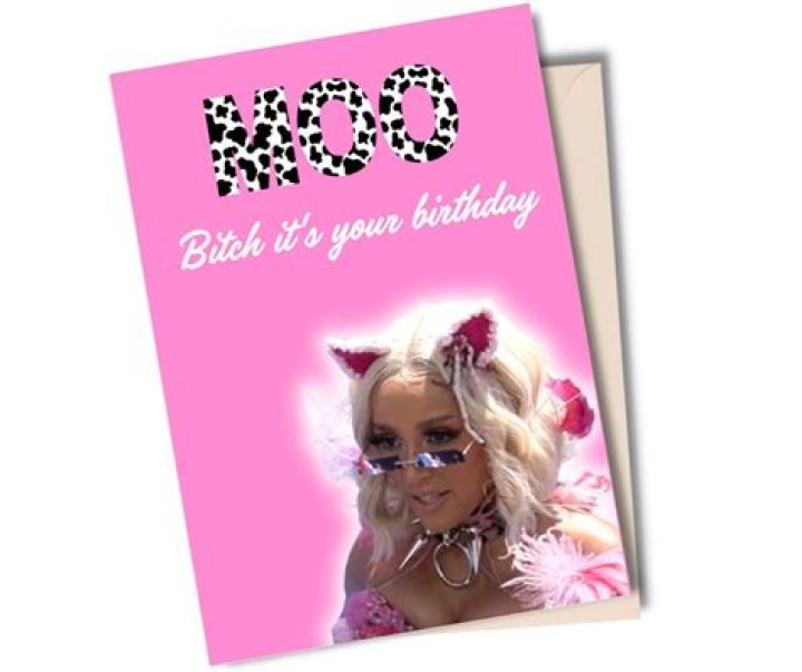 Doja Cat Birthday Card