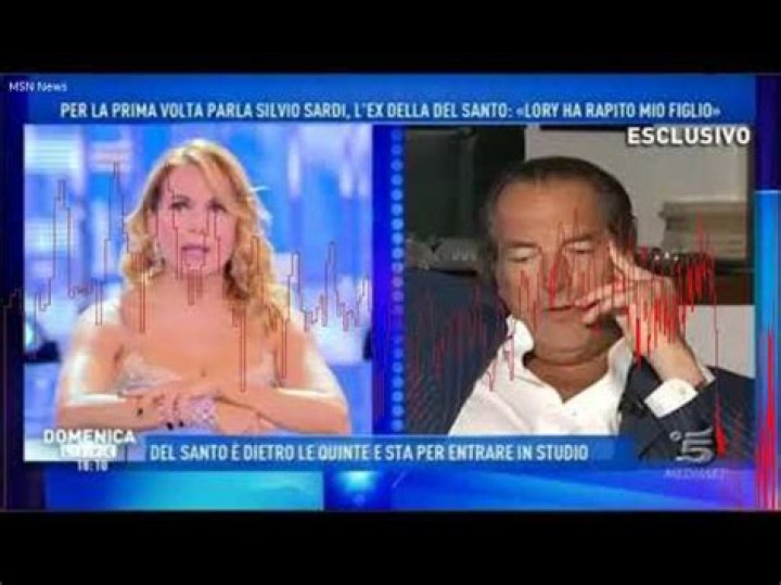Domenica Live, Lory Del Santo rivela ecco chi &egrave; il padre di mio figlio