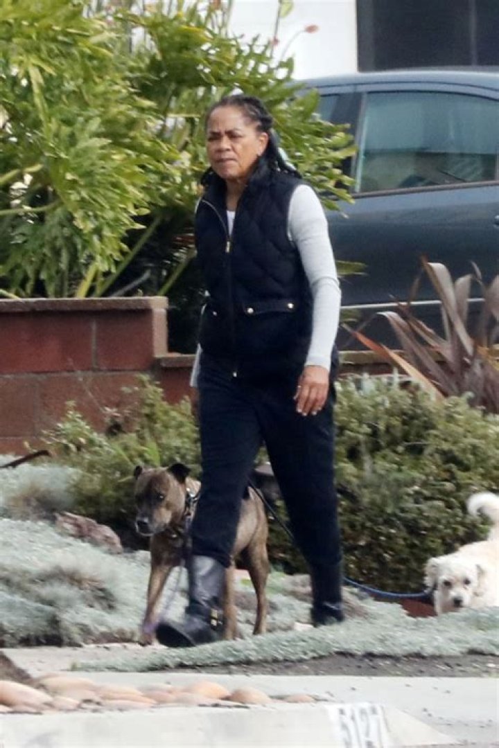 DORIA RAGLAND Out with Her Dogs in Los Angeles 04/01/2020 HawtCelebs