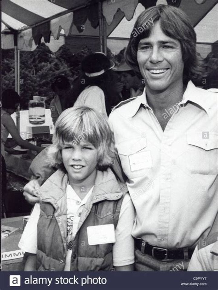 Download this stock image Richard Kiel actor and son Richard