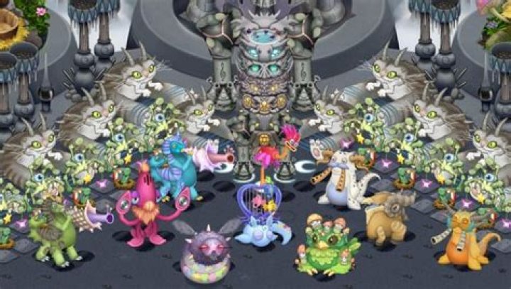 finished my mythical island r/MySingingMonsters