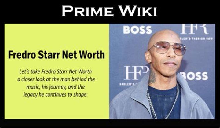 Fredro Starr Net Worth 2024 Update Short bio, age, height, weight