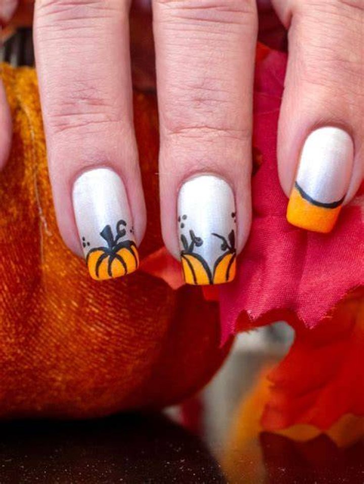 Halloween Nail Designs Orange And Black 2022 Get Halloween 2022 Update