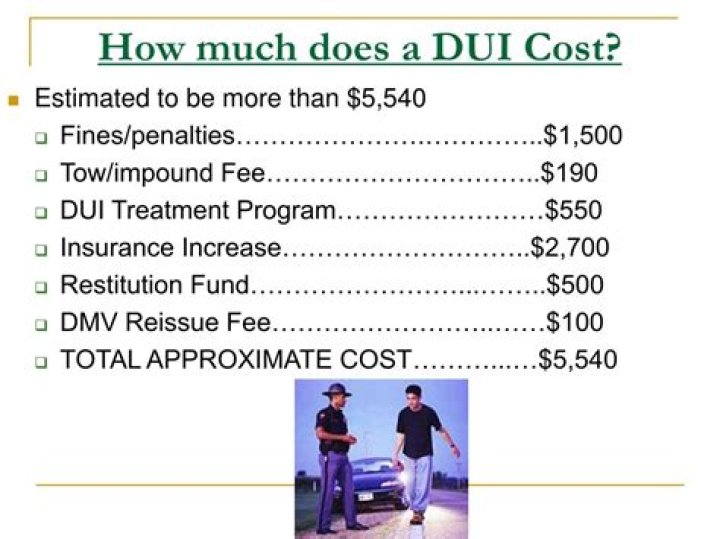 How Much Does A DUI Cost In 2024? Forbes Advisor