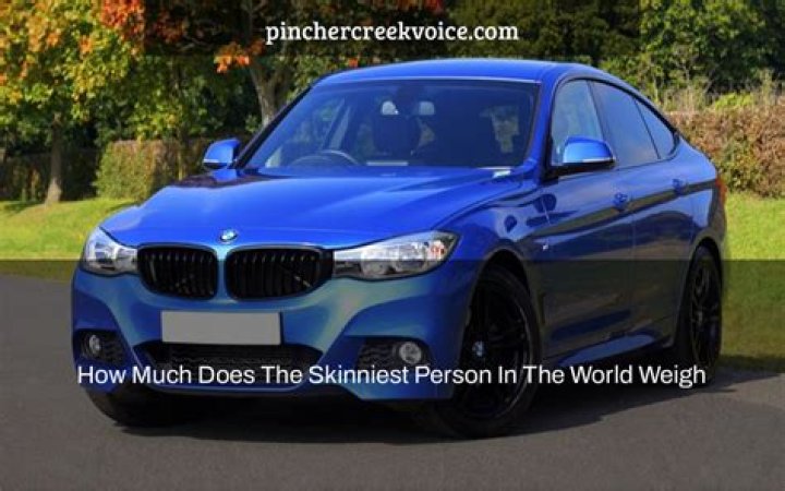 How much does the skinniest person in the world weigh?