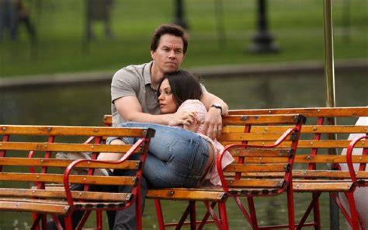 jeans, Mila, Kunis, Actress, Ass, People, Bench, Actors, Mark, Wahlberg