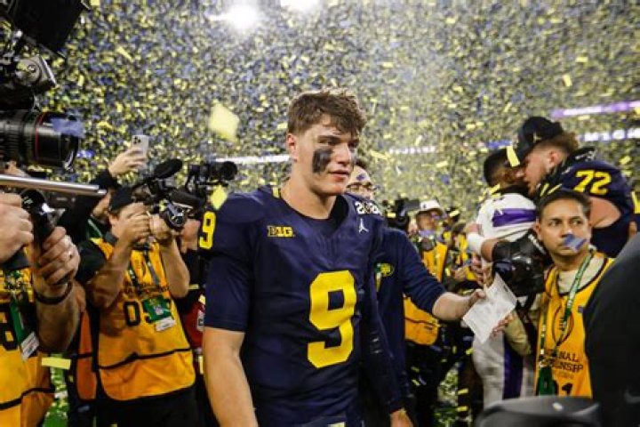 J.J. McCarthy Football University of Michigan Athletics