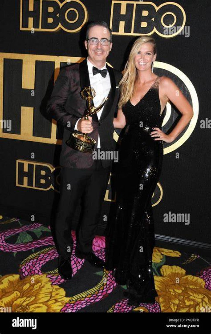 John Oliver and wife Kate secretly second child three months ago
