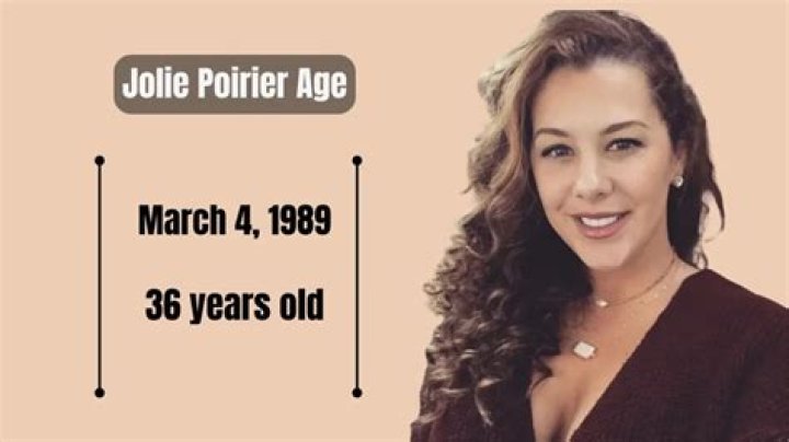 Jolie Poirier Bio, Age, Height, Parents, Husband, Net Worth