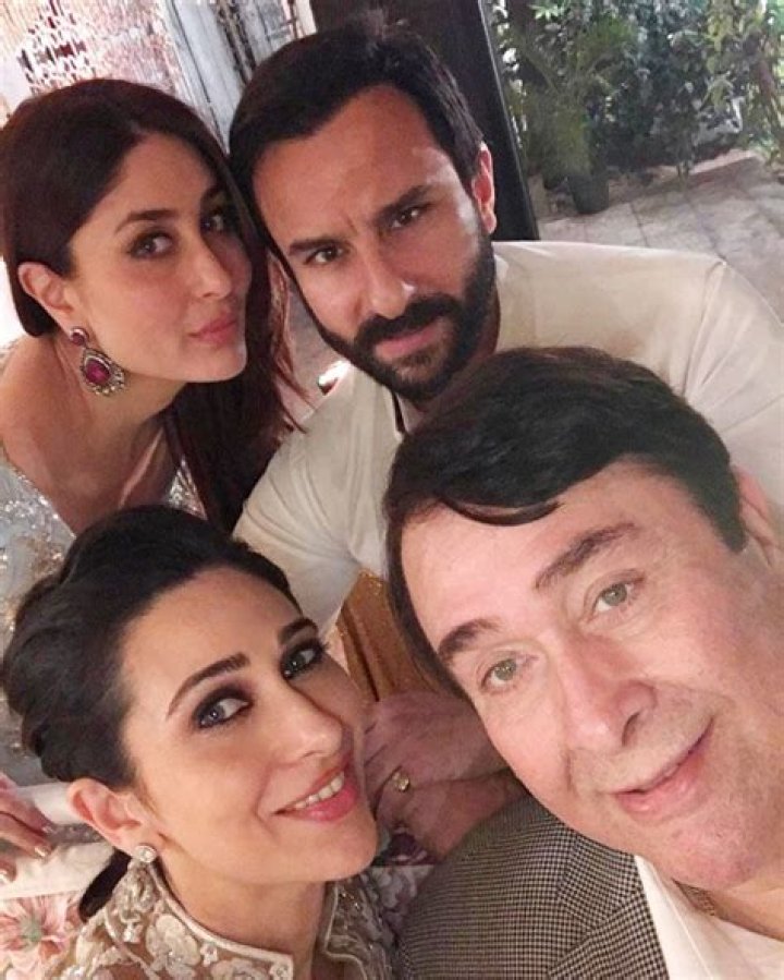 Kareena, Karisma celebrate dad Randhir Kapoor&rsquo;s 70th b&rsquo;day with Saif