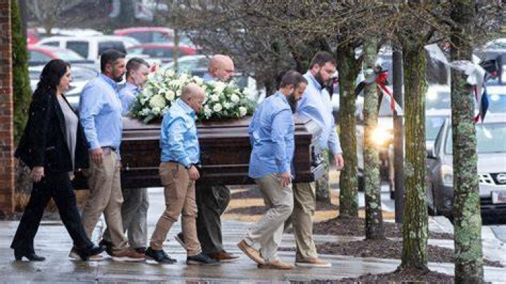 Laken Riley funeral On a rainy afternoon in loved ones