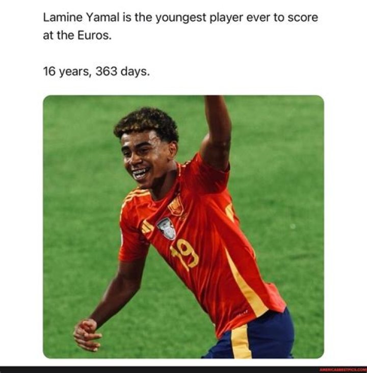 Lamine Yamal is the youngest player to reach a market value of &euro;25
