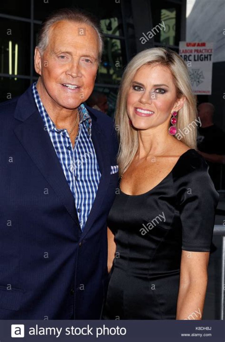 Lee Majors and wife Faith Majors at the Premiere of Pure Flix