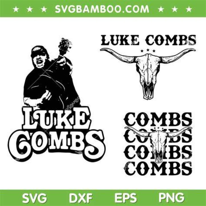 Luke Combs Free Svg 205+ File Include SVG PNG EPS DXF