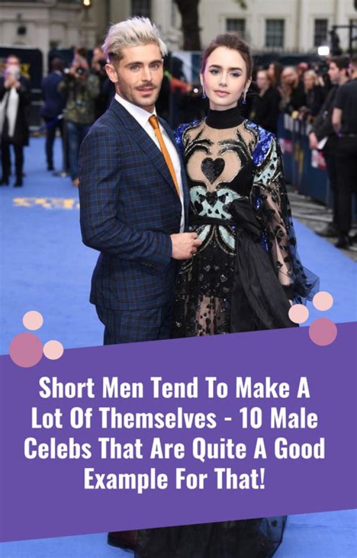 Male Celebrities Who Are Way Shorter Than You Think