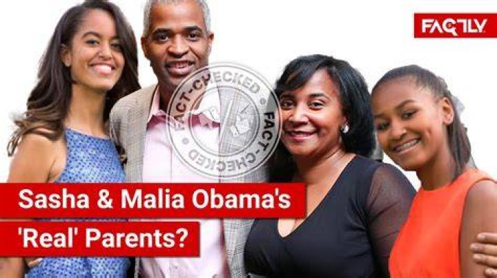 Meet Malia and Sasha Obama real parents. r/conspiracyundone