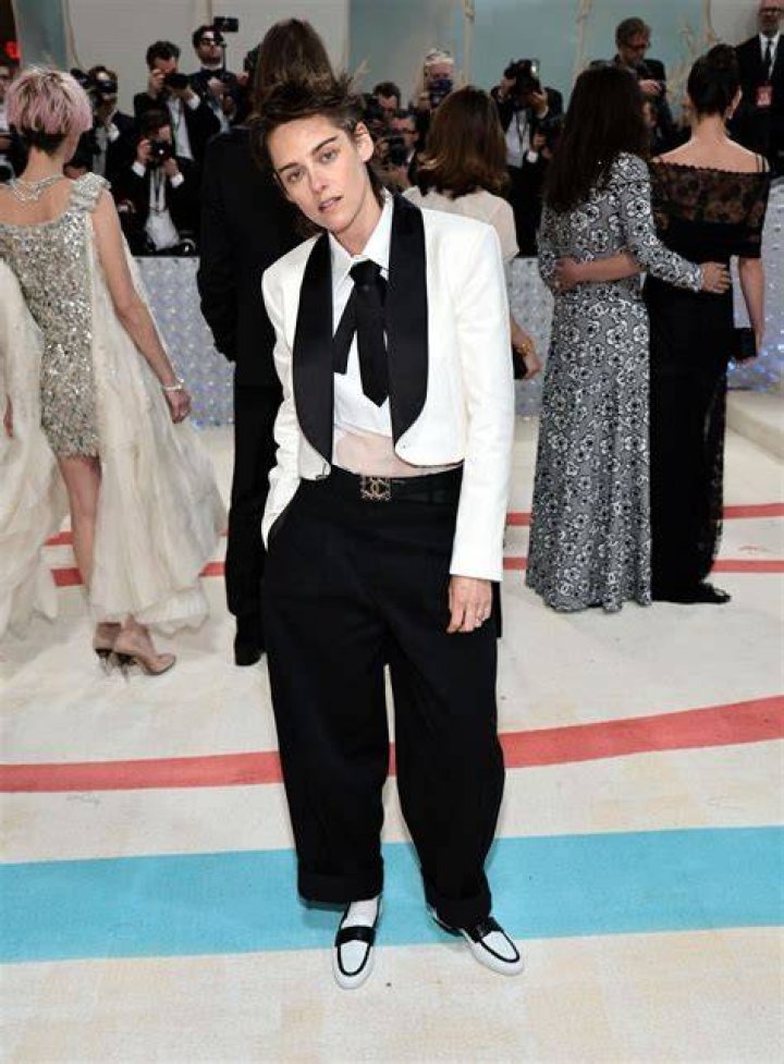 Met Gala 2023 Kristen Stewart in Archival Chanel Tom + Lorenzo