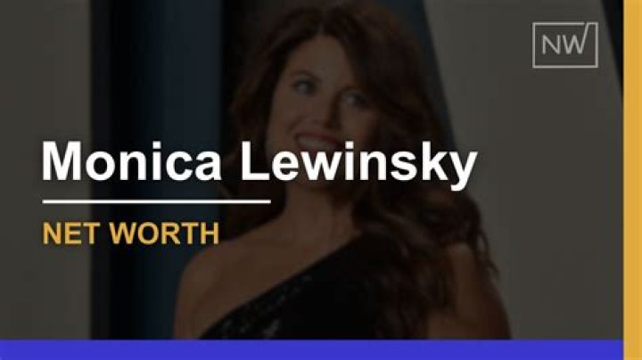 Monica Lewinsky's Net Worth: Uncovering The Truth