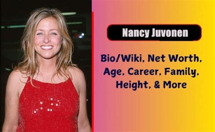 Nancy Juvonen Bio, Age, Height, Husband, Net Worth