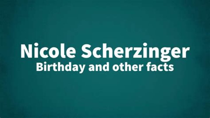 Nicole Scherzinger Biography Facts, Childhood, Family Life & Achievements