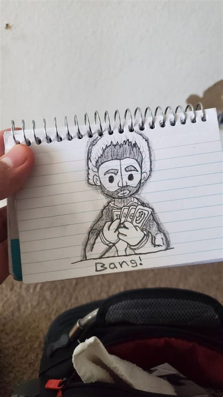Old AJR Bang drawing from when they released it, how long has it been