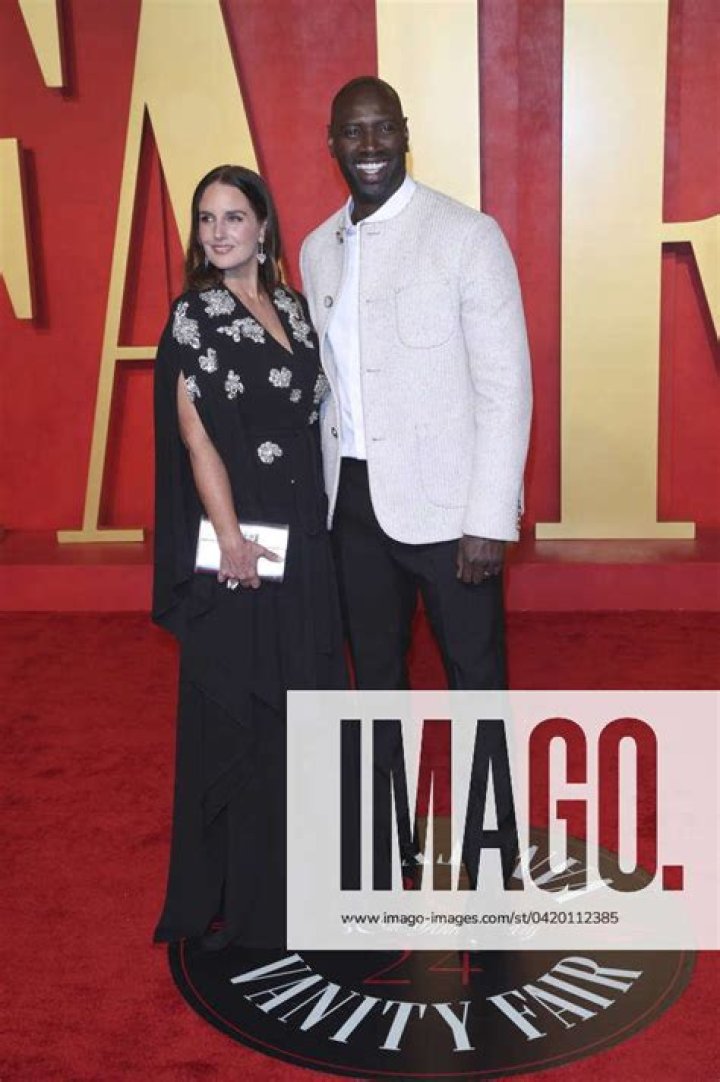 Omar Sy with wife Hélène 'Top Gun Maverick' Cannes Film Festival