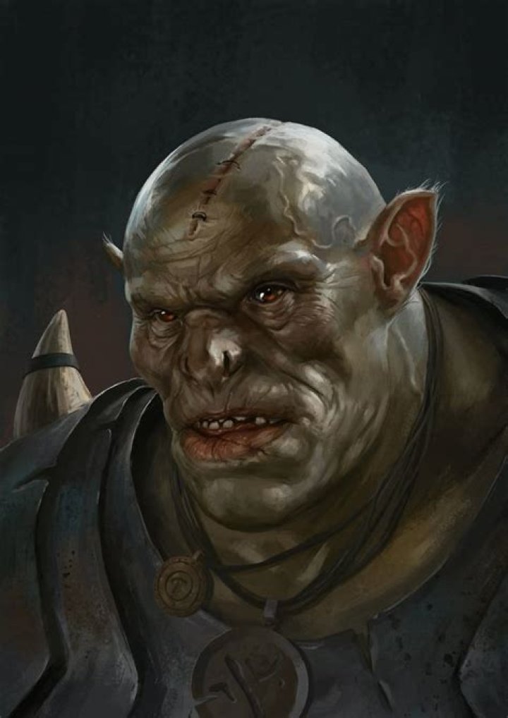 Orc, Gintas Galvanauskas Fantasy rpg, Character art, Fantasy races