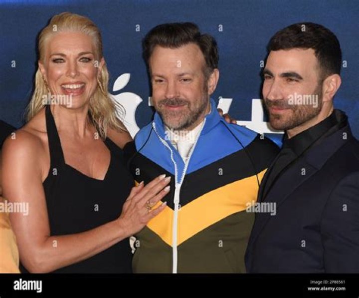 Photo brett goldstein hannah waddingham win for ted lasso at emmys 11