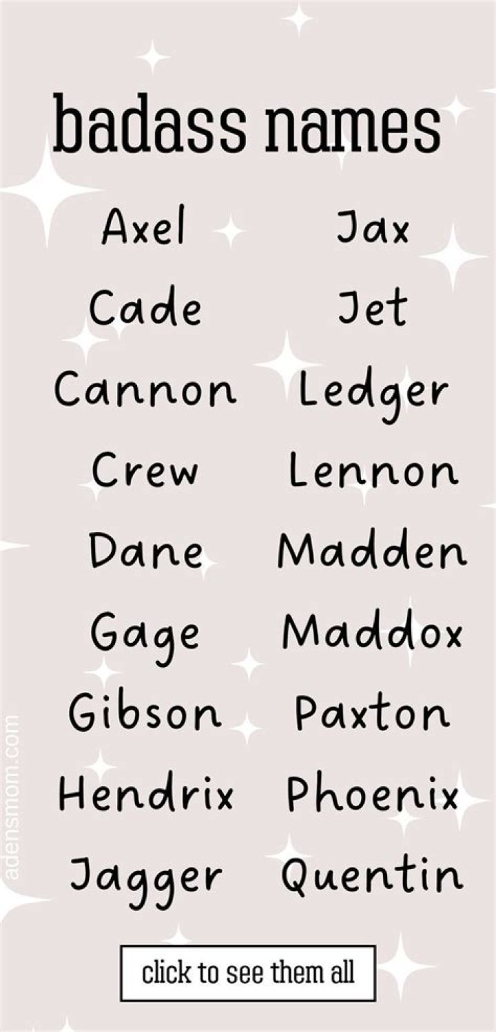 Pin on Boy Names
