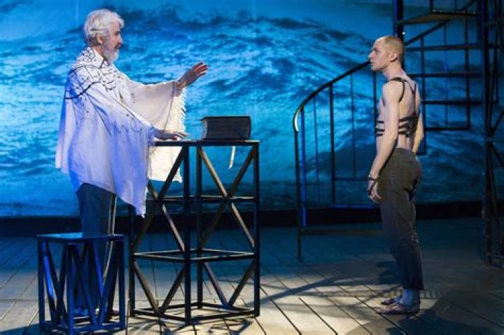 Playing a Shakespeare Spirit, in a Harness and Pants WSJ