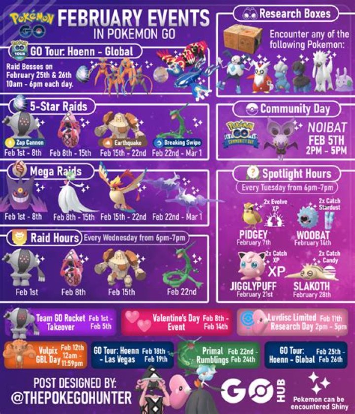 Pokemon Go Calendar February 2024 2024 CALENDAR PRINTABLE